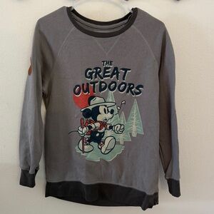 Mickey outdoors sweater